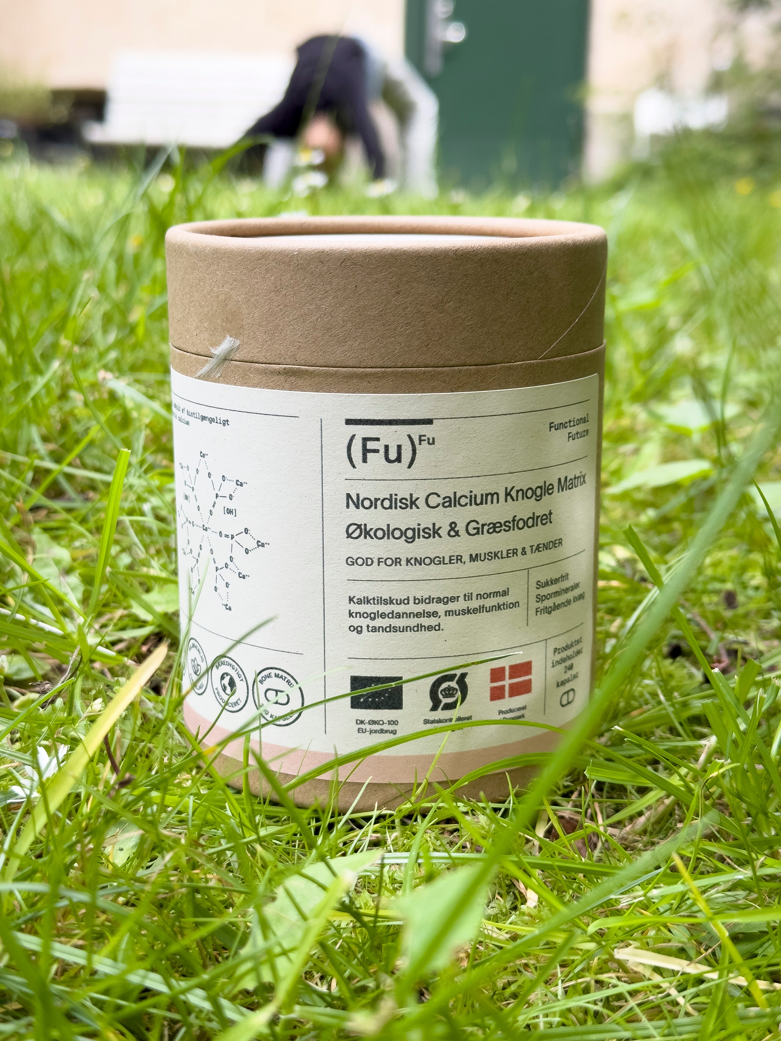 Økologisk Calcium Knogle Matrix Kapsler - Premium Kvalitet