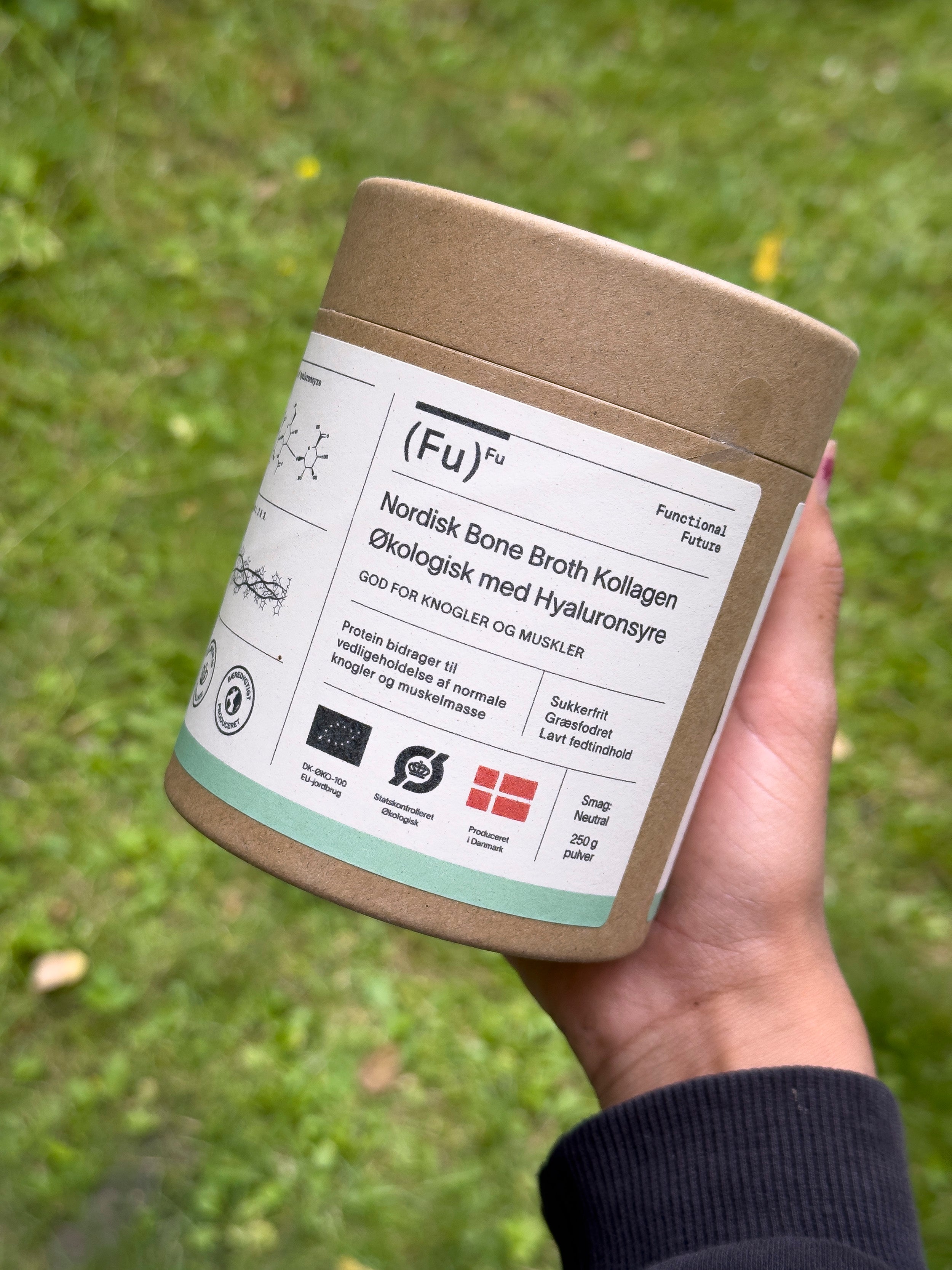 Økologisk Bone Broth Kollagen Pulver - Premium Kvalitet