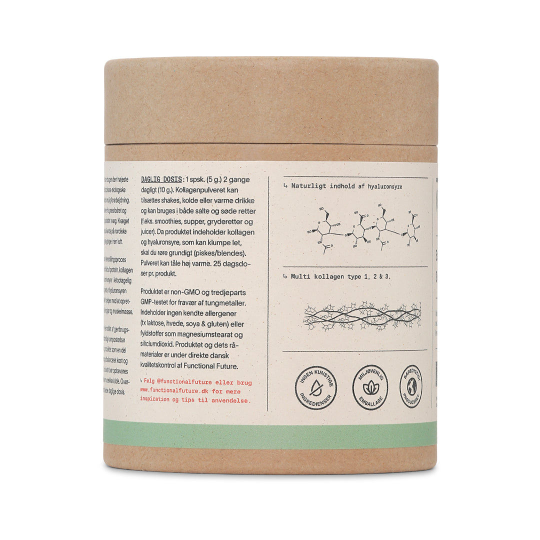 Økologisk Bone Broth Kollagen Pulver - Premium Kvalitet