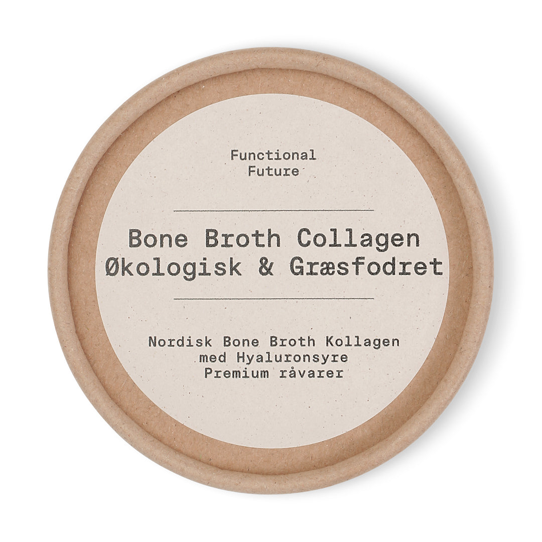 Økologisk Bone Broth Kollagen Pulver - Premium Kvalitet