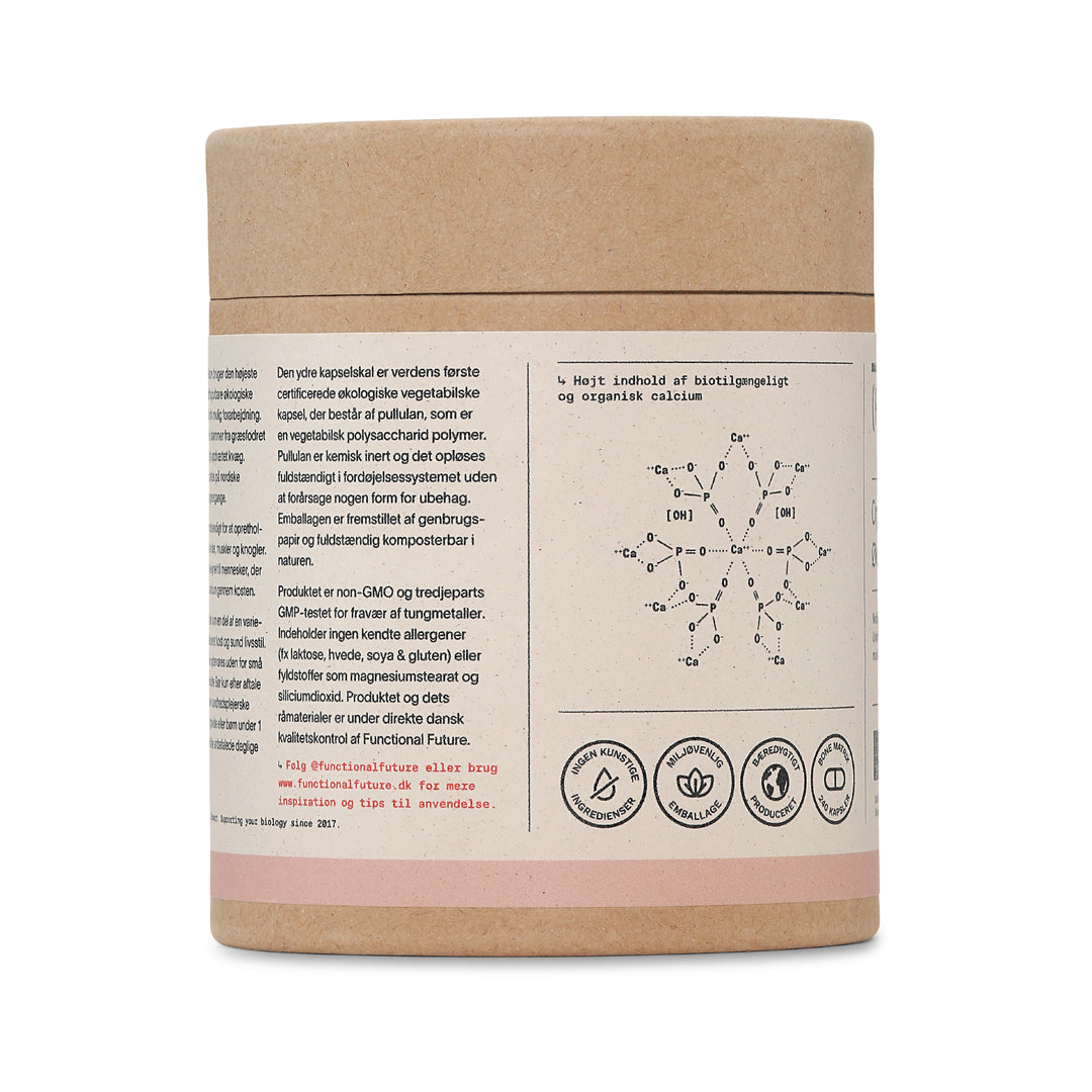 Økologisk Calcium Knogle Matrix Kapsler - Premium Kvalitet