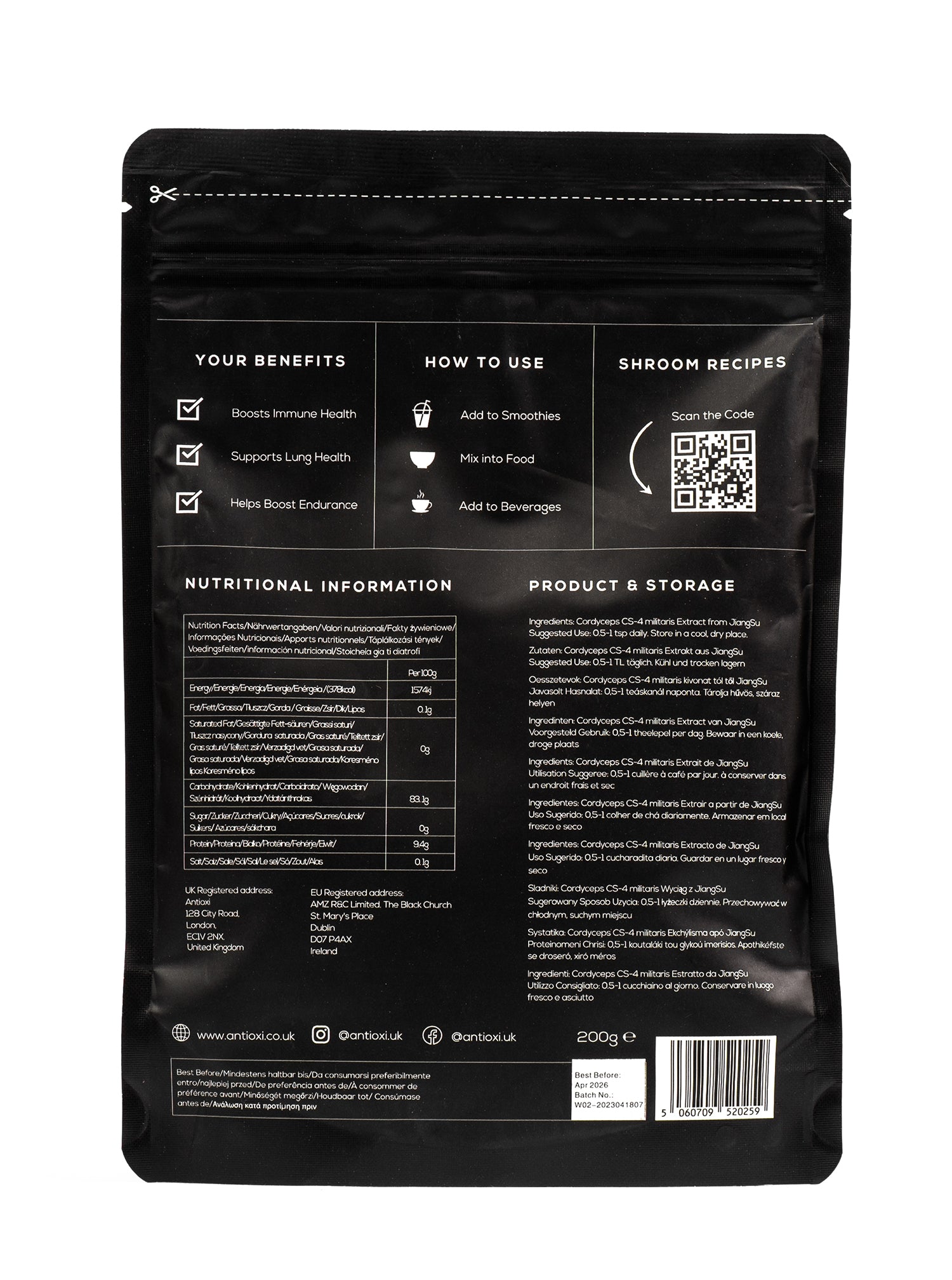 Cordyceps Kapsler 90 stk