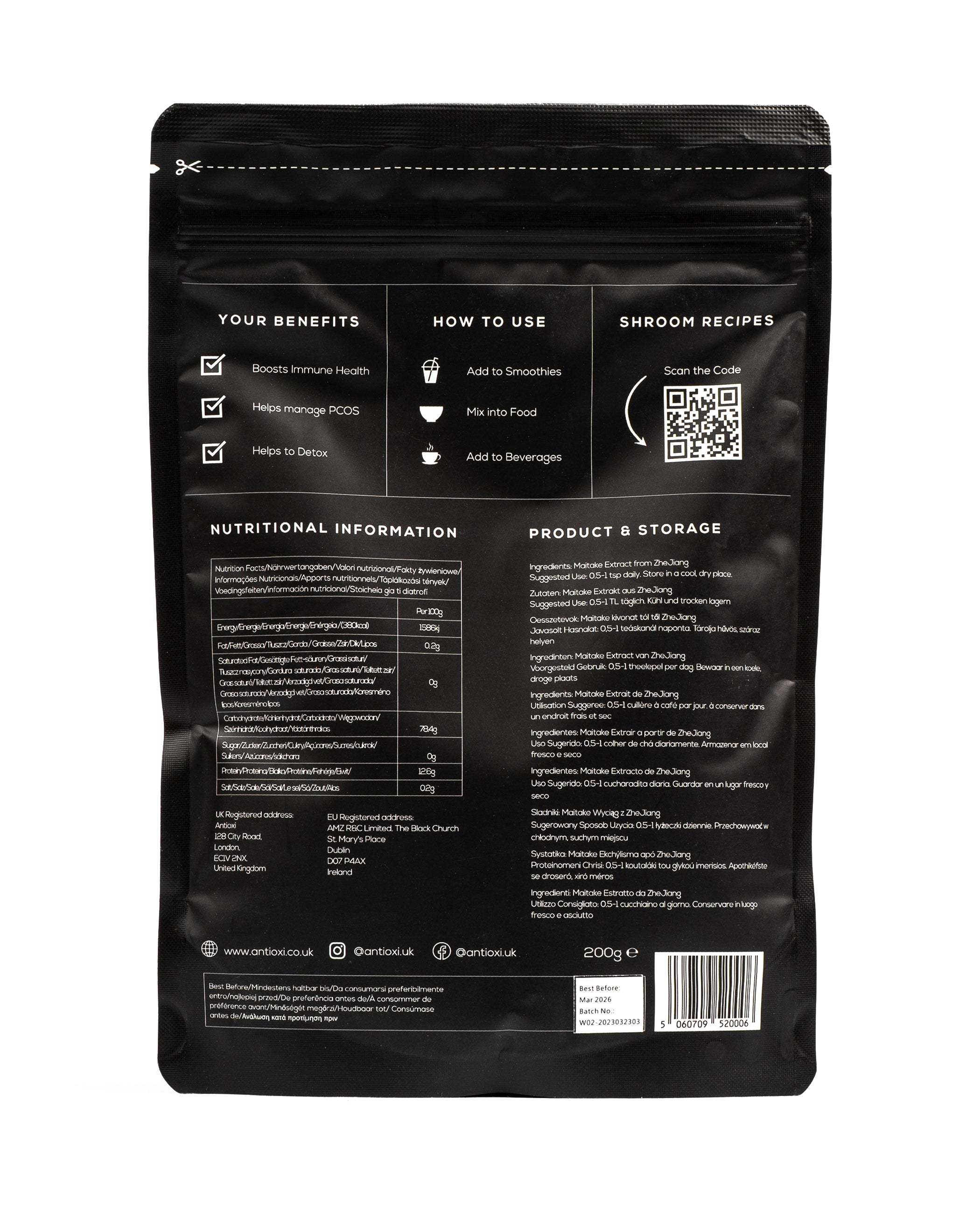 Maitake Kapsler 90 stk