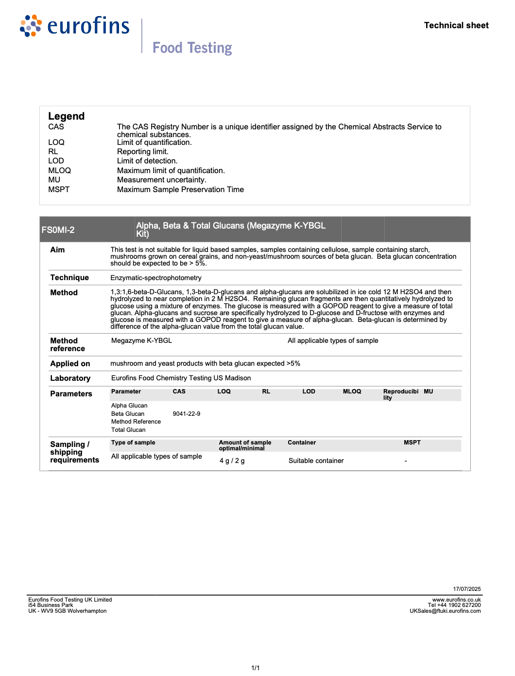 Hexose Mycelium Extract (AHCC) pulver | Antioxi