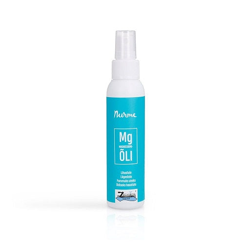 Nurme Magnesium Oil 100ml - Naturlig Magnesiumtilskud til Hud og Muskler