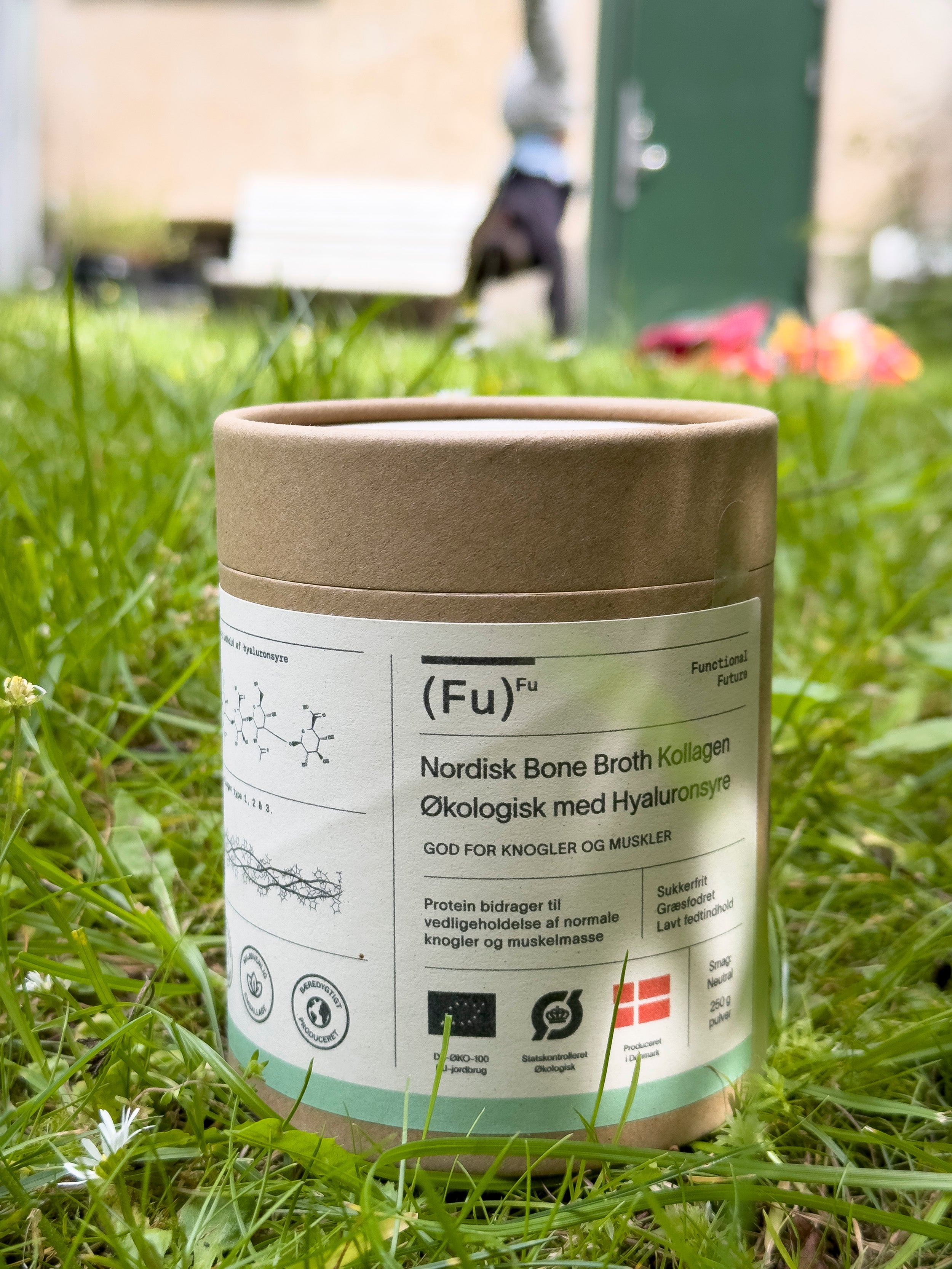 Økologisk Bone Broth Kollagen Pulver - Premium Kvalitet