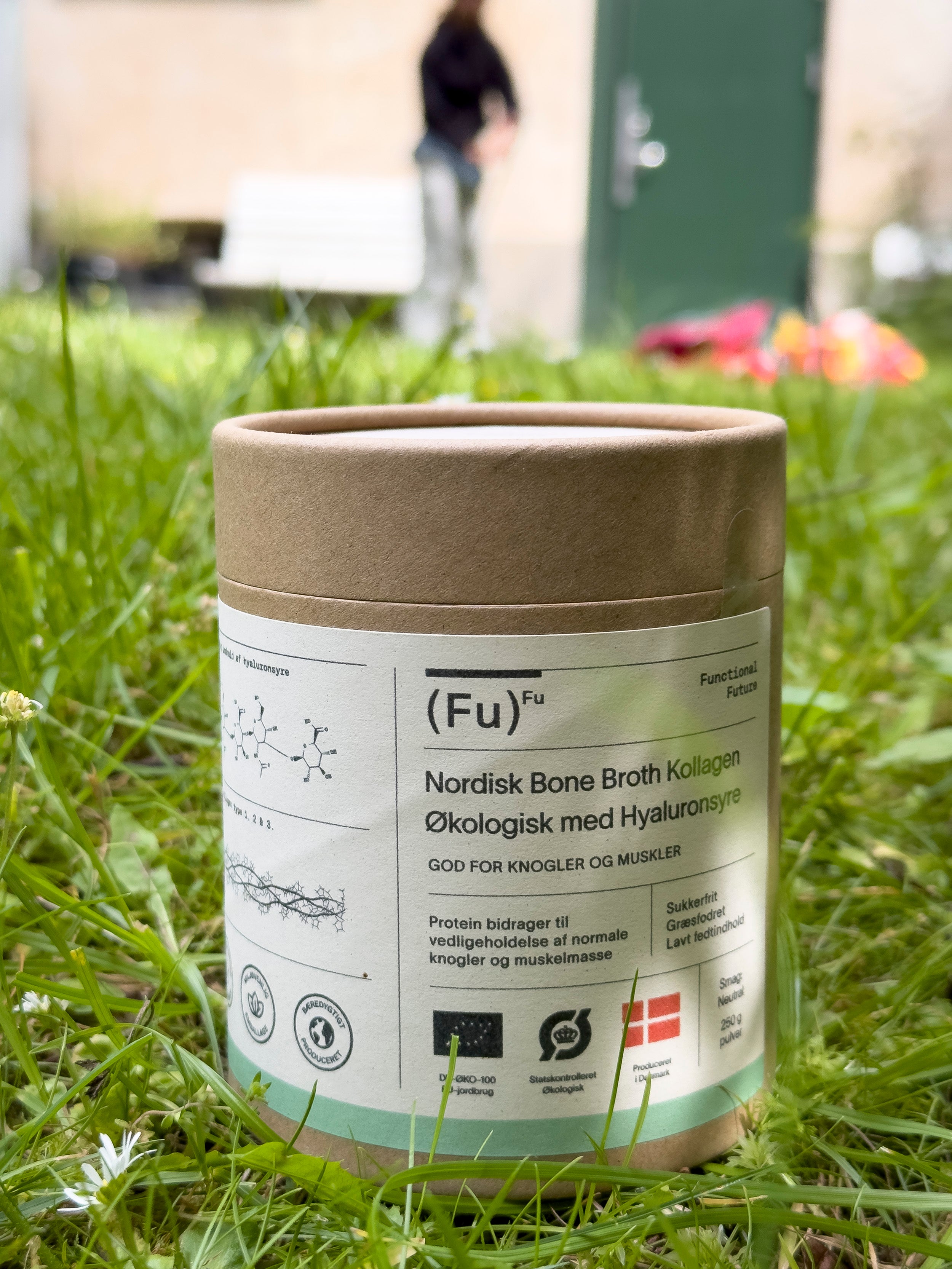 Økologisk Bone Broth Kollagen Kapsler - Premium Kvalitet