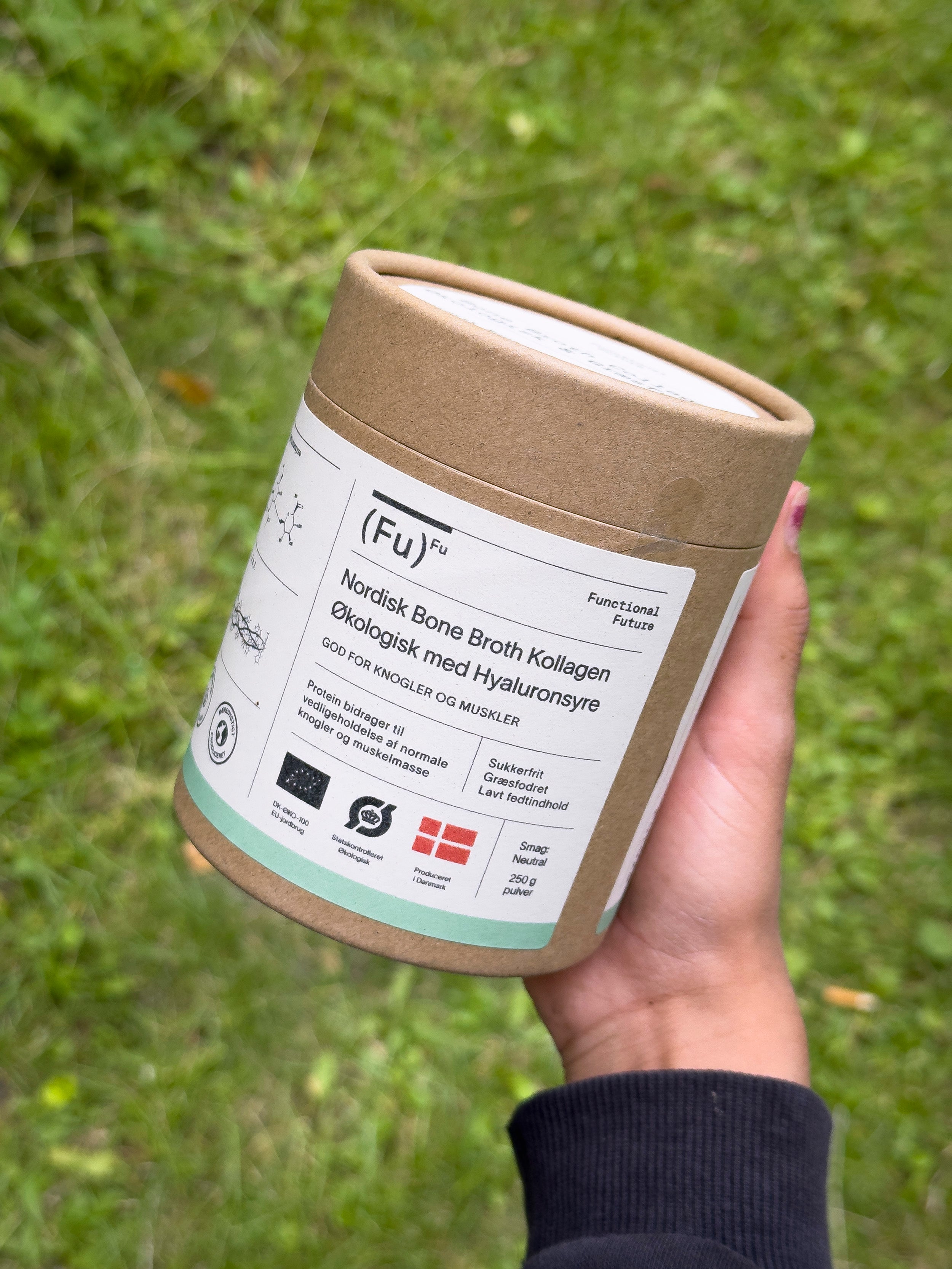 Økologisk Bone Broth Kollagen Kapsler - Premium Kvalitet