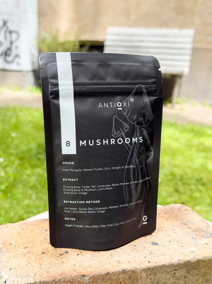 8 Mushrooms Blend - Premium Svampetilskud 90 Kapsler