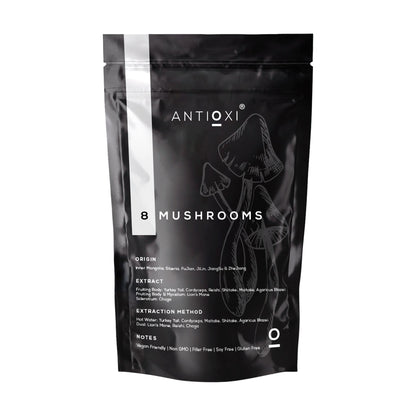 8 Mushrooms Blend - Premium Svampetilskud 90 Kapsler