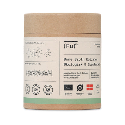Økologisk Bone Broth Kollagen Pulver - Premium Kvalitet
