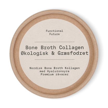 Økologisk Bone Broth Kollagen Pulver - Premium Kvalitet