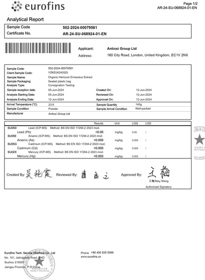 Lions Mane Kapsler 90 stk