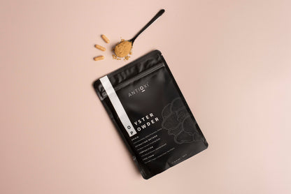 Antioxi Oyster Mushroom Premium Svampetilskud - 90 Kapsler á 500mg