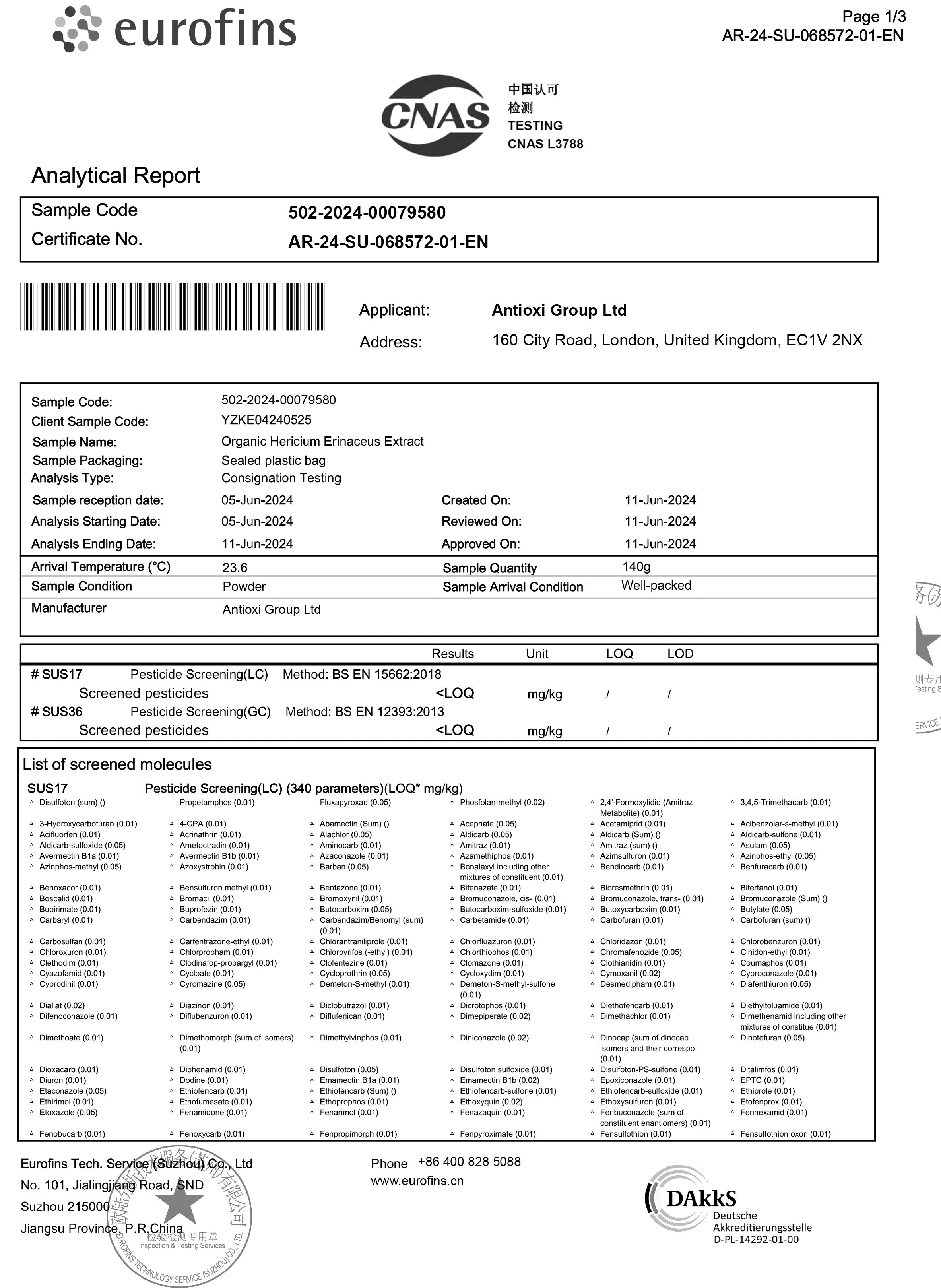 Lions Mane Tinktur 60ml - Premium Svampetinktur fra Antioxi