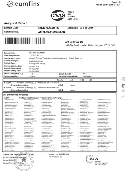 Turkey Tail Kæledyr 100g