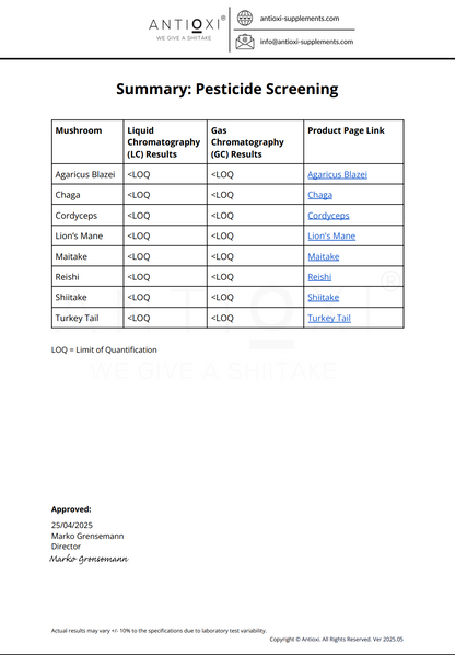 Antioxi® 8 Mushroom Blend til Kæledyr – Premium svampetilskud til hunde og katte