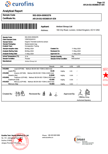Tremella Tinktur – 60 ml