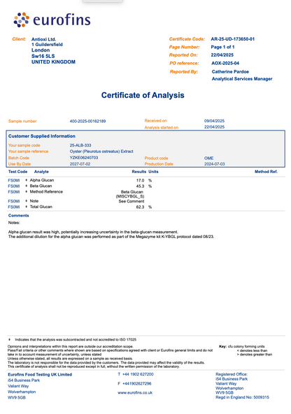 Østershat Kapsler 90 stk