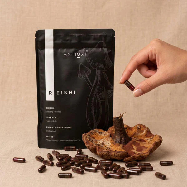Reishi Svampeekstrakt Kosttilskud – 90 Kapsler