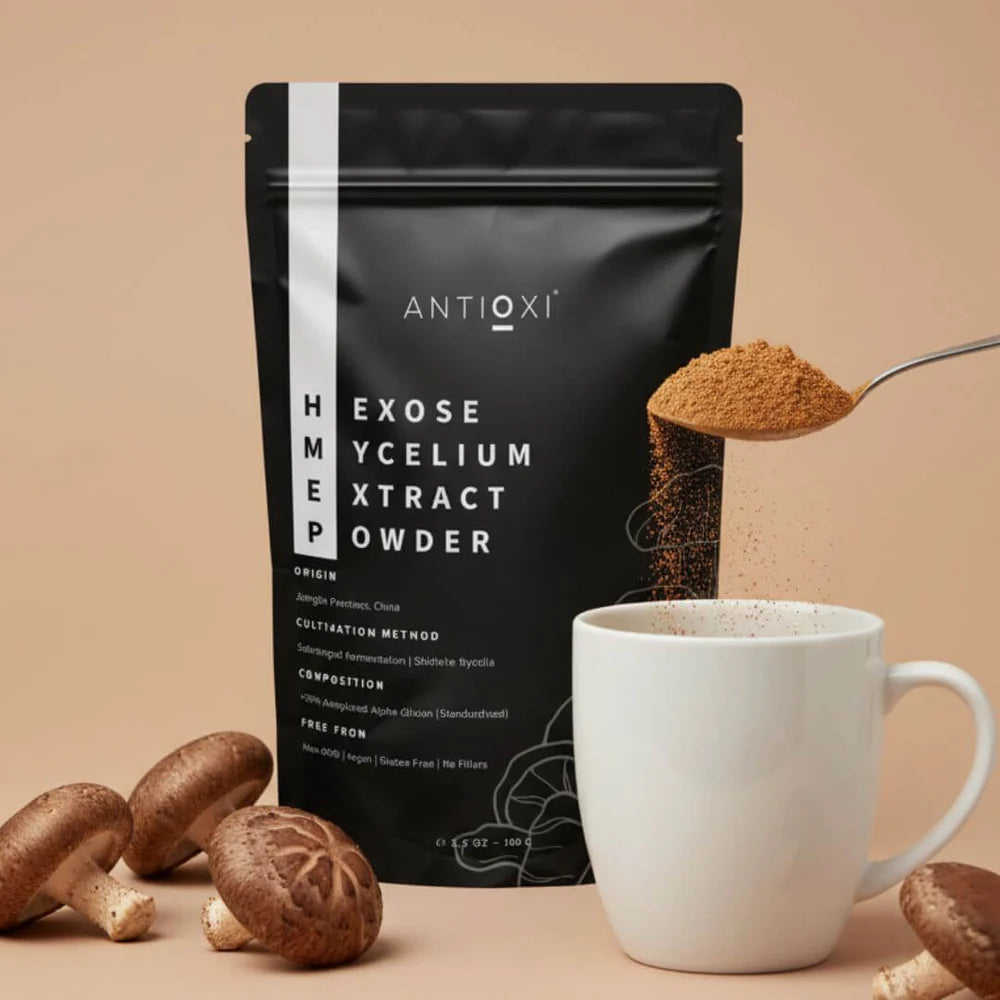 Hexose Mycelium Extract (AHCC) Kapsler 90