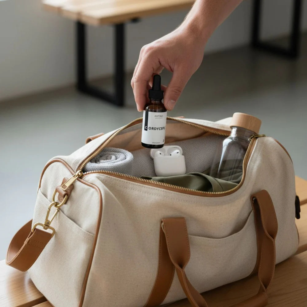 Cordyceps Tinktur 60ml - Premium Svampetinktur fra Antioxi