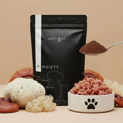 Turkey Tail og Calm & Comfort Pets Anxiety Blend