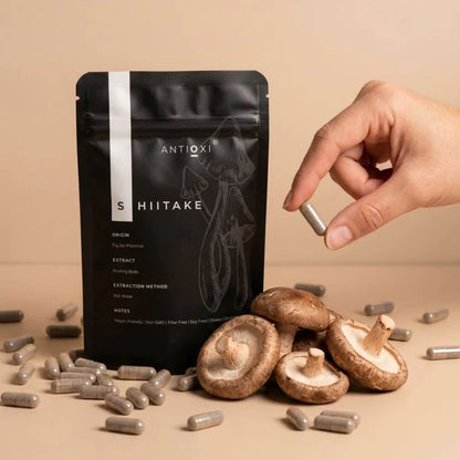 Shiitake Svampeekstrakt Kosttilskud – 90 Kapsler