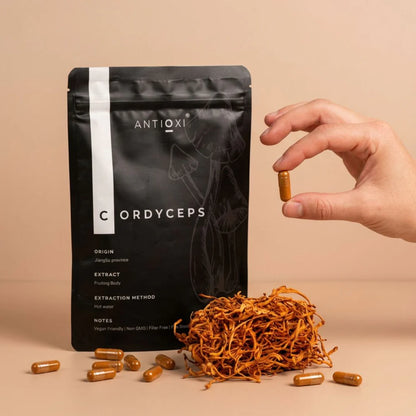Cordyceps Svampeekstrakt Kosttilskud – 90 Kapsler